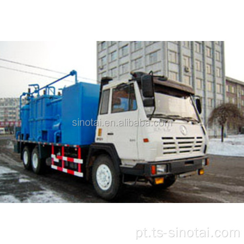 Caminhão de tratamento de fluido de lavagem para campo petrolífero SINOTAI